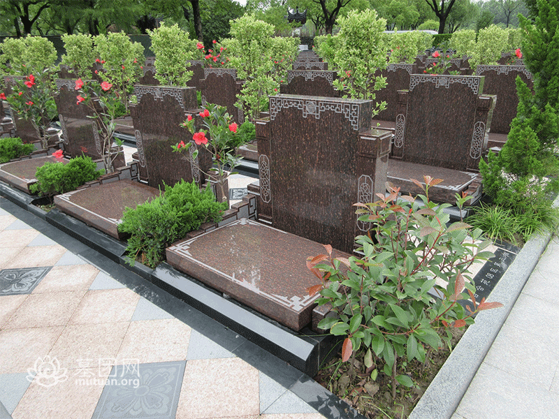 长安墓园 墓区景观